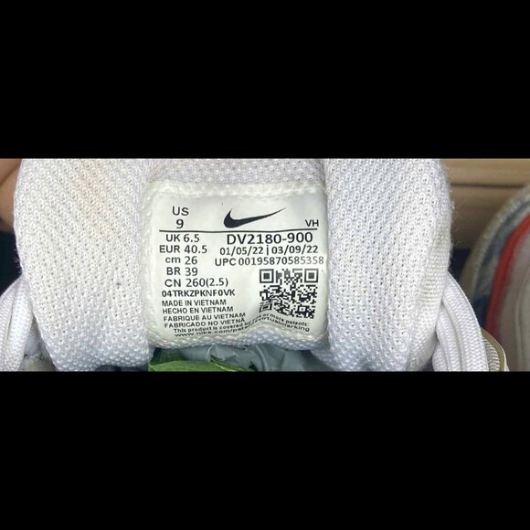 Nike Air Max 97 Sneakers US 9 Womens Blue White Denim Washed Shoes - Picture 5 of 6